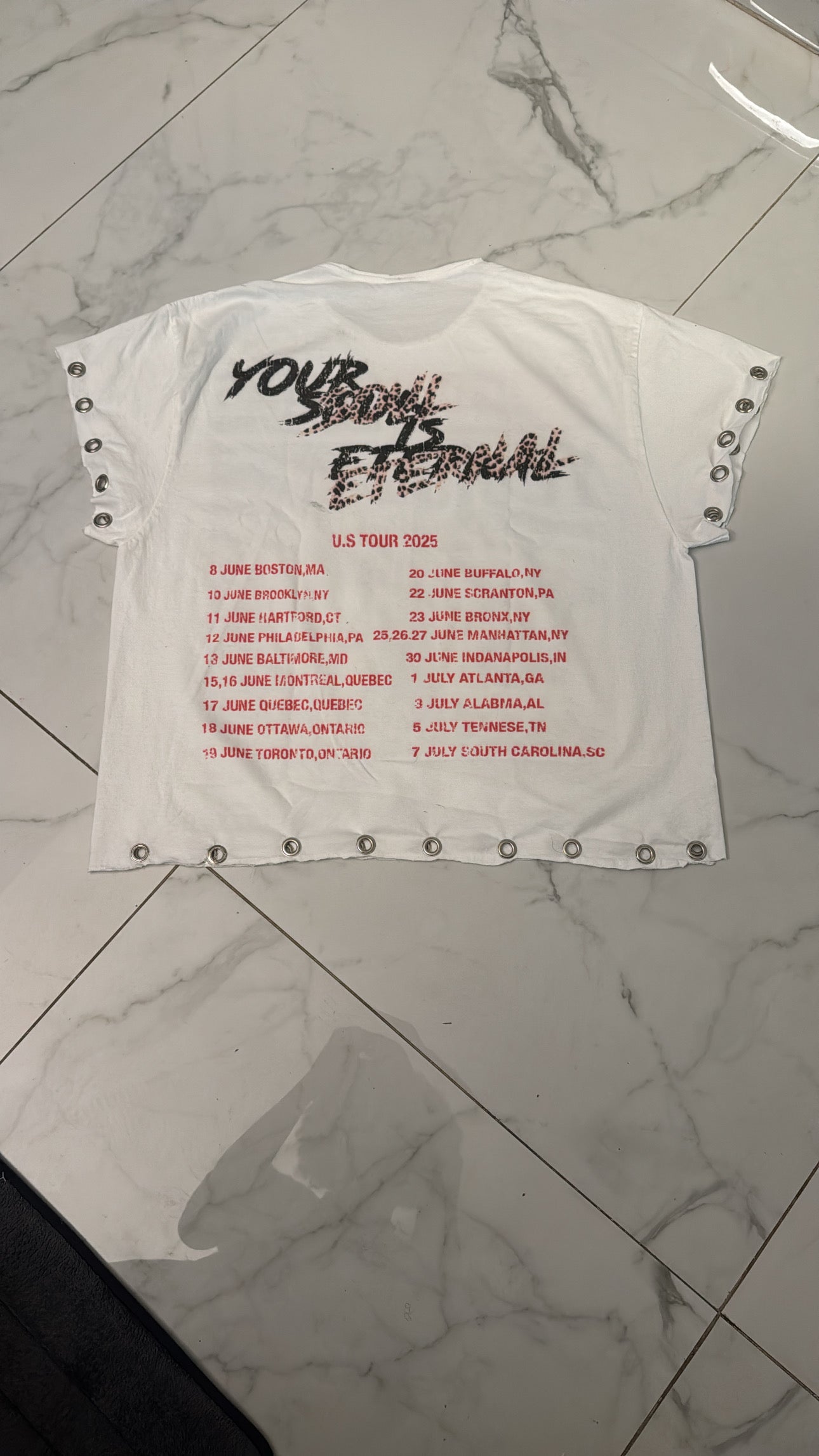 Newspaper Rockstar Tee