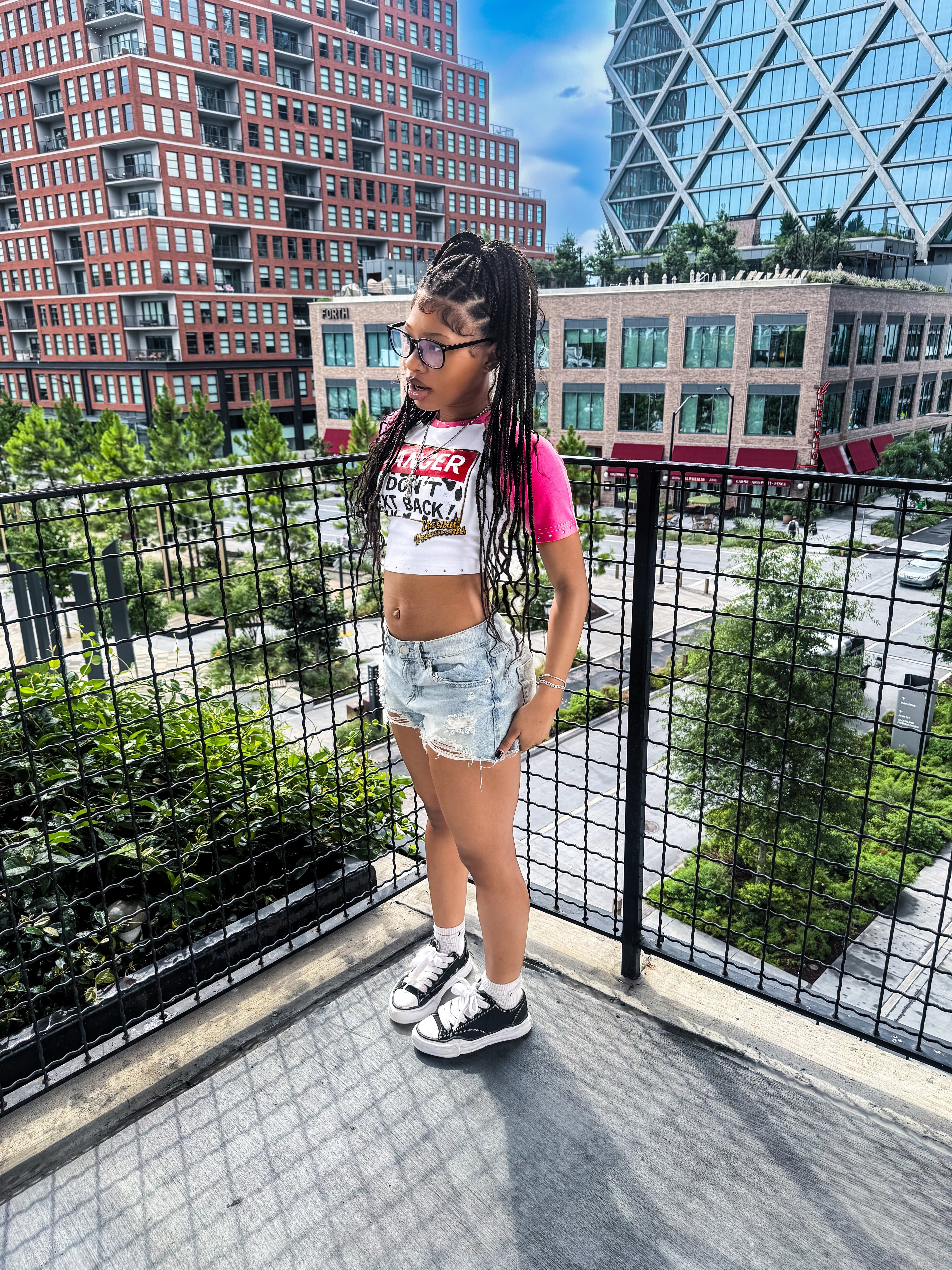 Left On Delivered Crop Top